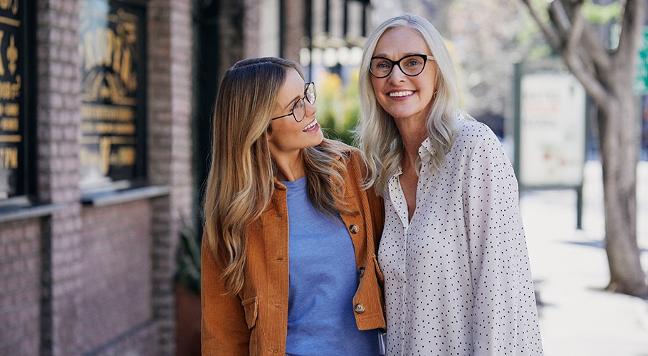 two women