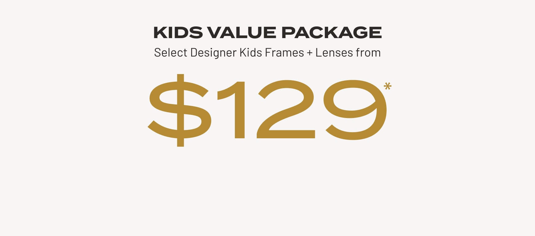 Kids Glasses PLP