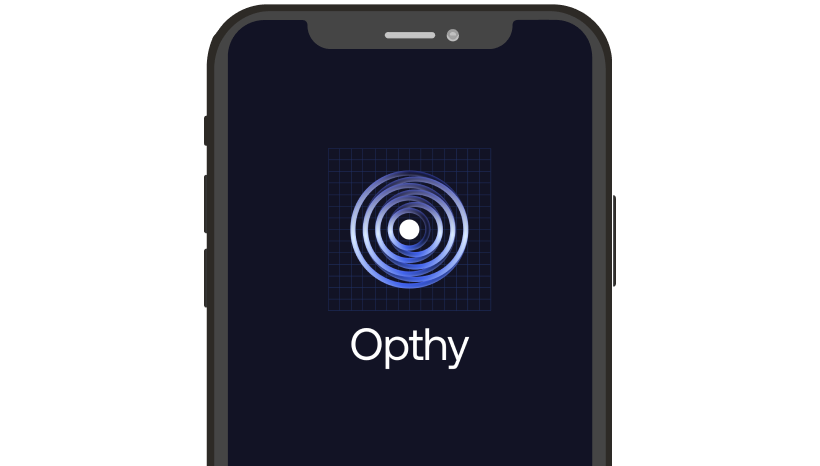 Opthy on iPhone X
