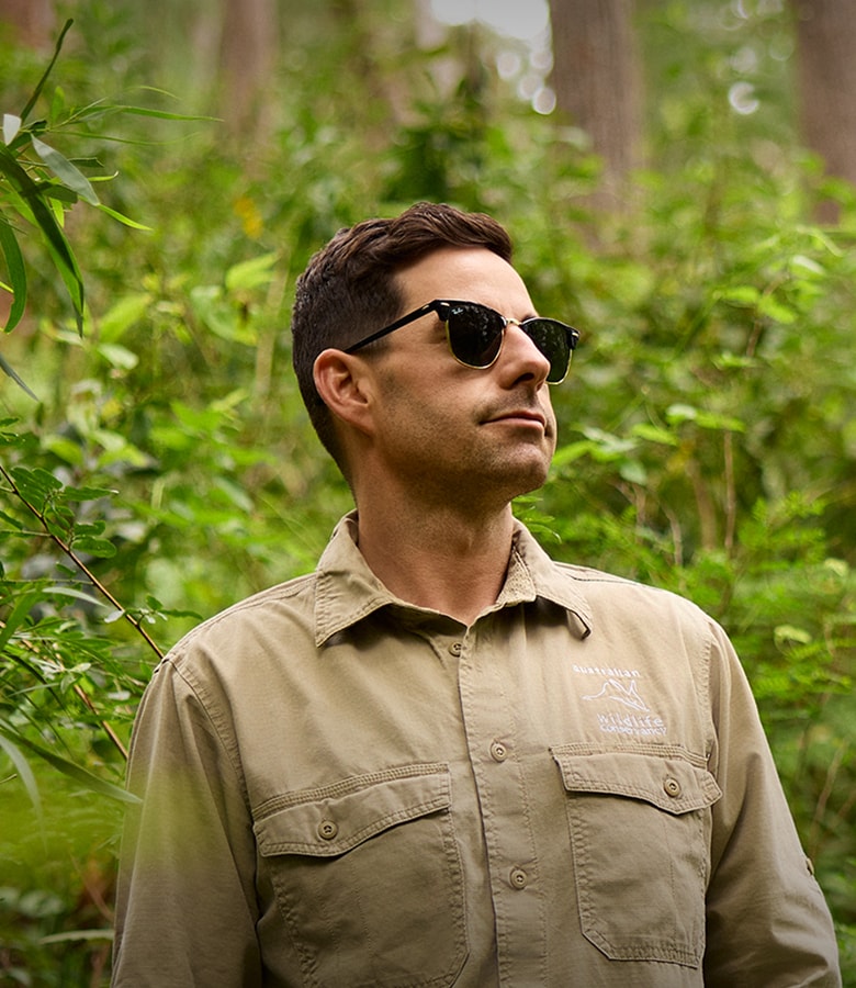 A woman wearing sunglasses
