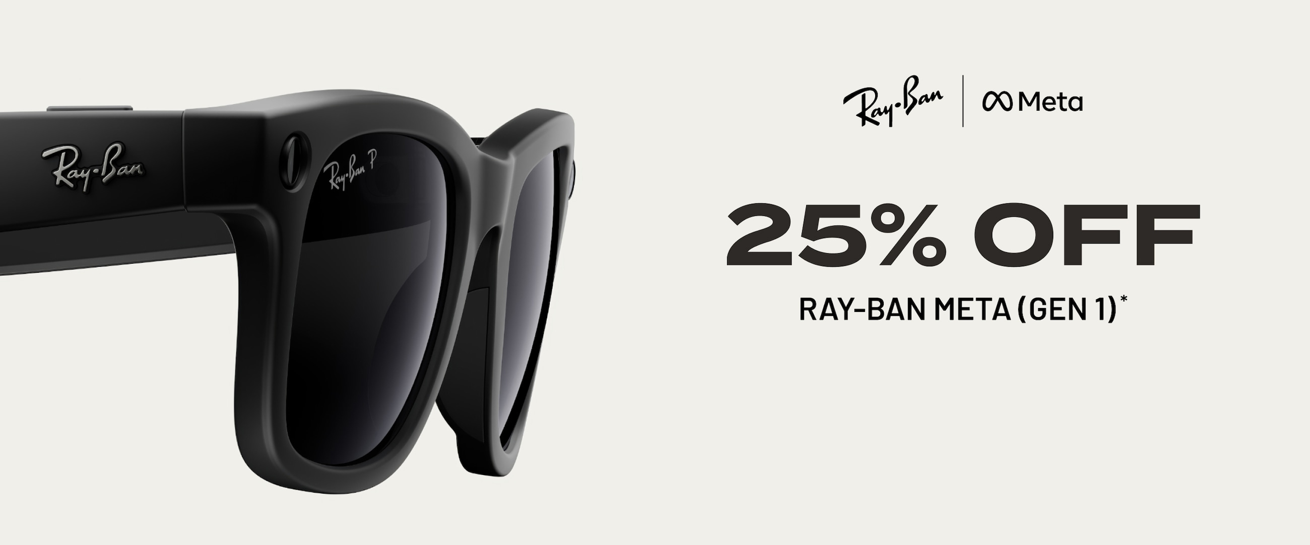 Ray-Ban Meta Banner