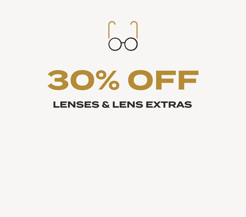 30% Off Lenses