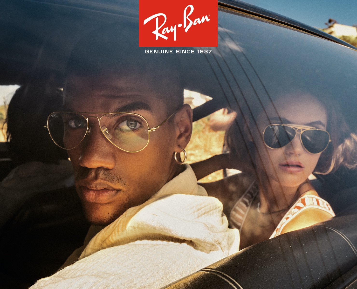 Ray-Ban Campaign Banner Mobile