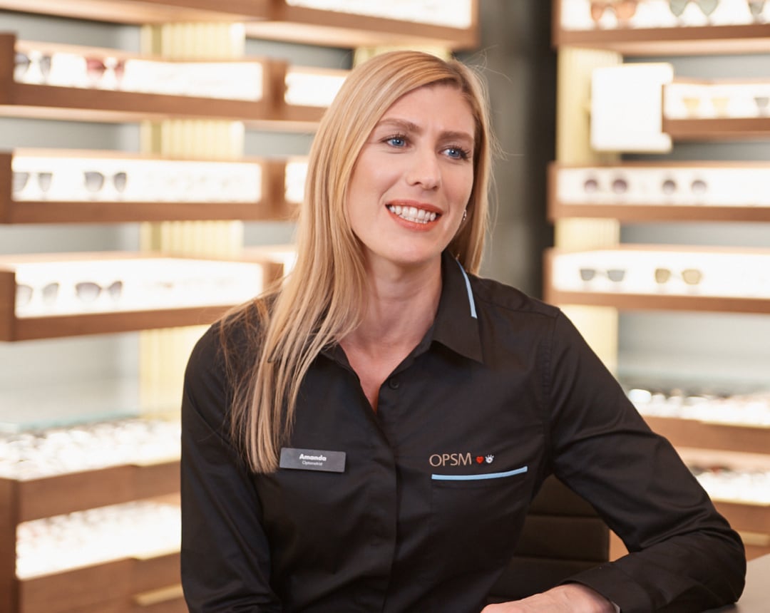 Doctor Amanda smiling at work