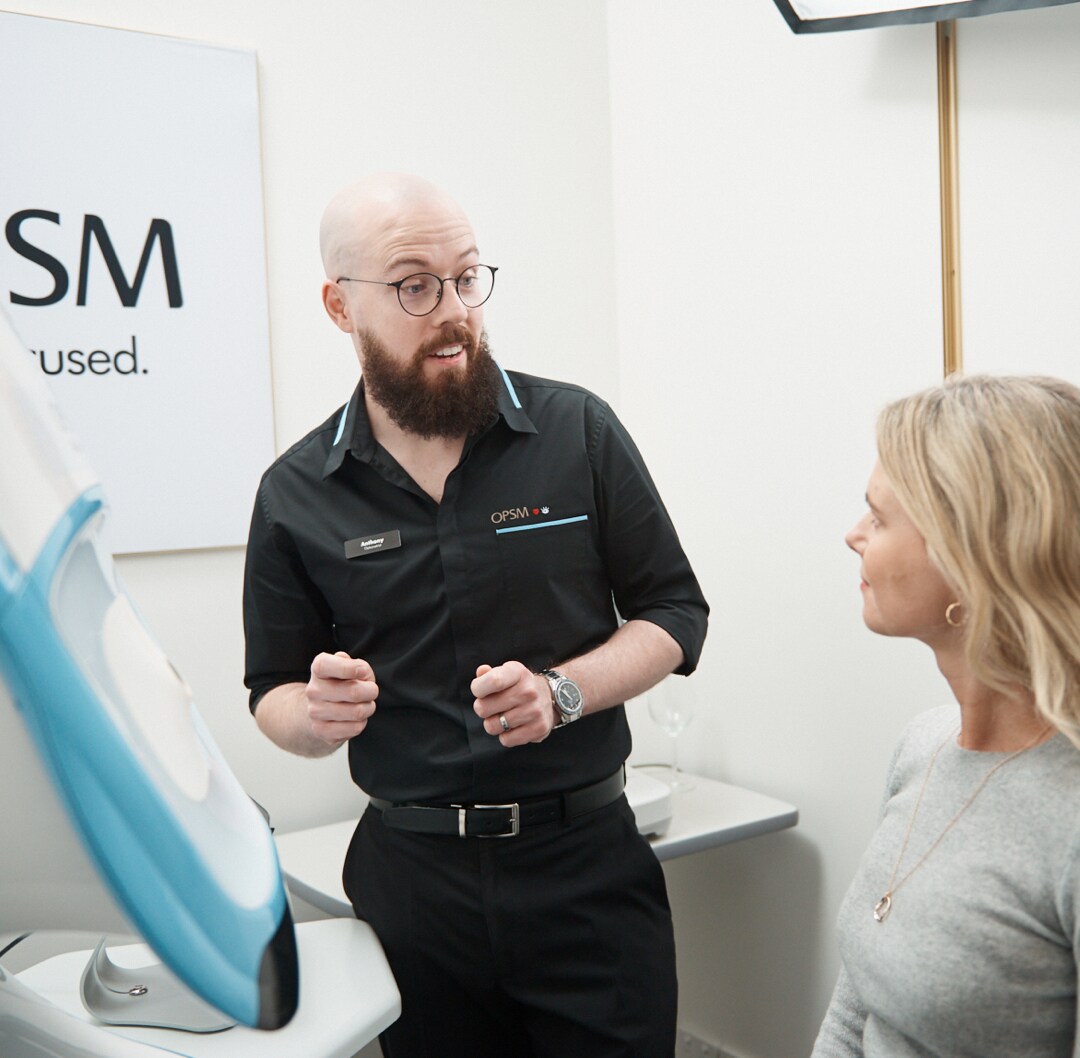 Doctor Anthony is visiting a patient
