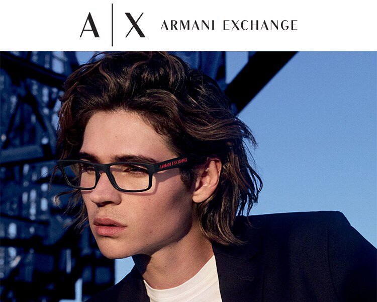 Banner PLP Armani glasses Mobile