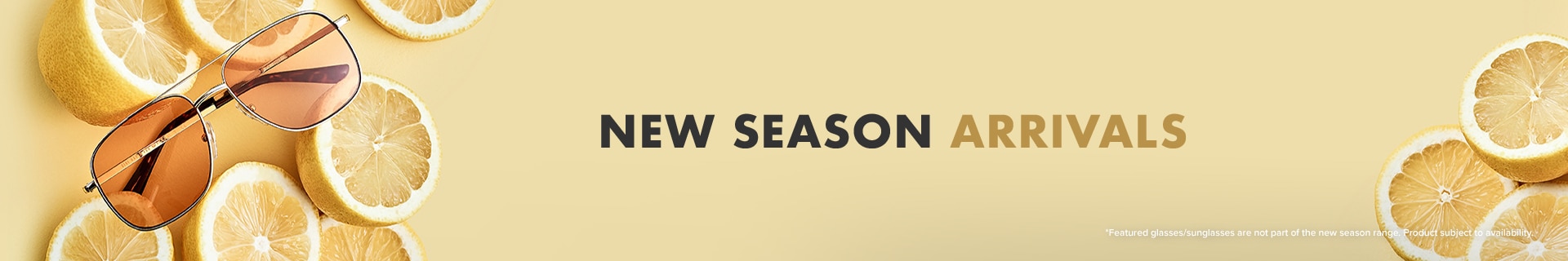 Banner PLP New Season Arrivals Desktop